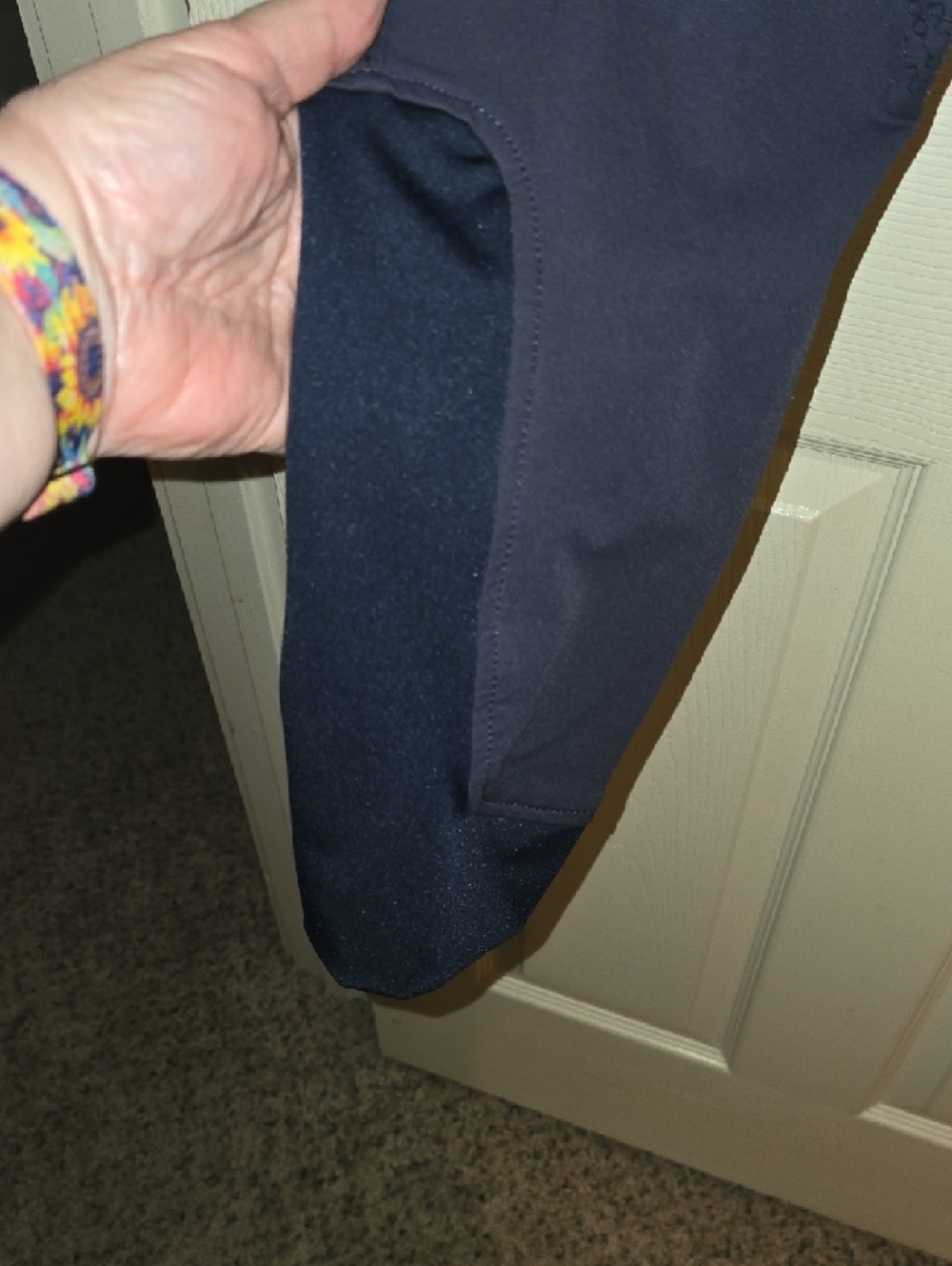 Black Women’s Performance Riding Tights - Picture 5 of 8